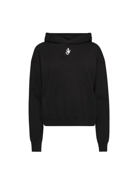 JW Anderson Bluzy Kobieta S Klasyczna Bluza z Kapturem czarny