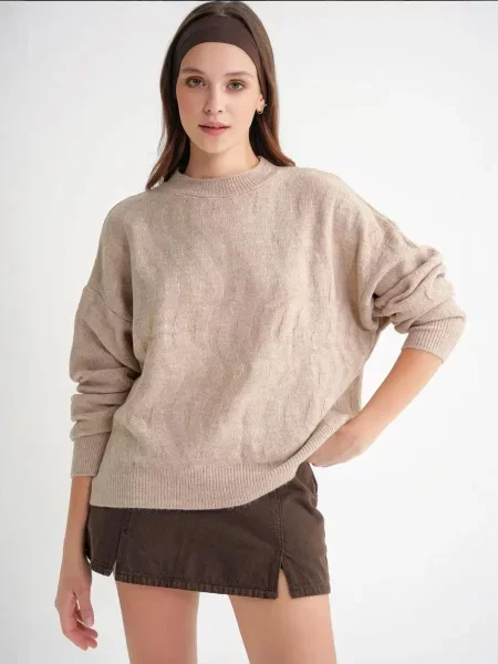 MixRay Pulover Pullover' bež
