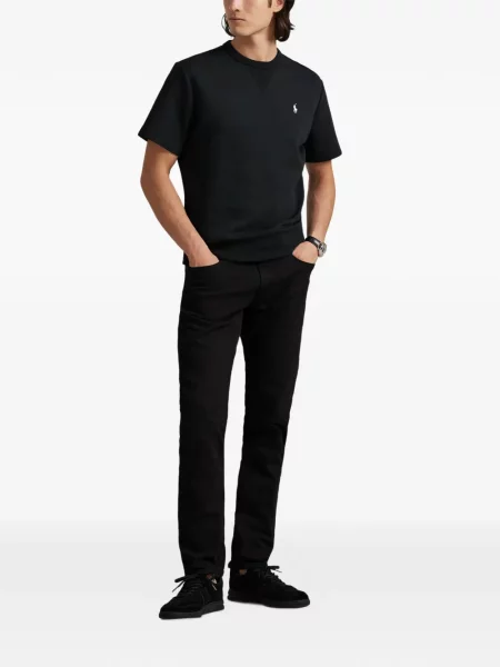 Curea Polo Ralph Lauren tricotate cu autograf cu șireturi albastru