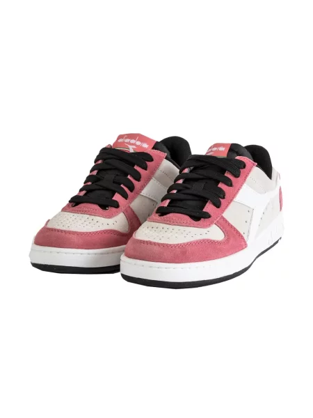 Sneakersy Diadora zamszowe różowe
