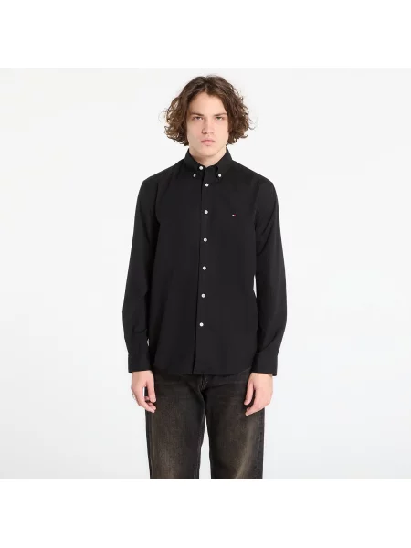 Риза Tommy Hilfiger Core Flex Poplin Solid Rf Shirt Black L черно