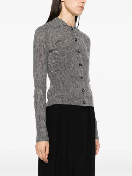 Cardigan Brunello Cucinelli tricotate gri