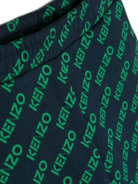 Spodnie dziecięce Kenzo niebieskie