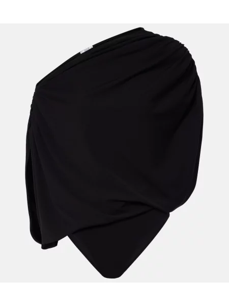 Body Wolford drapat negru