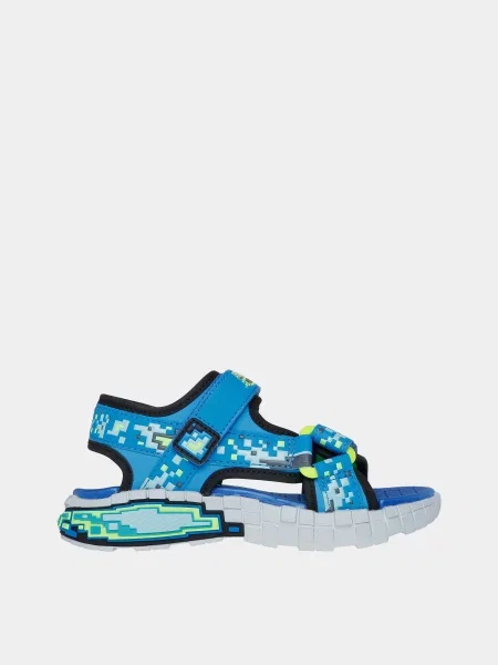 Детские сандалии Skechers голубые