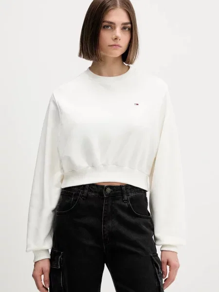 Суитчър Tommy Jeans бяло