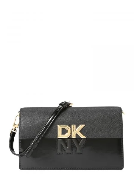 DKNY Clutch Echo auriu negru