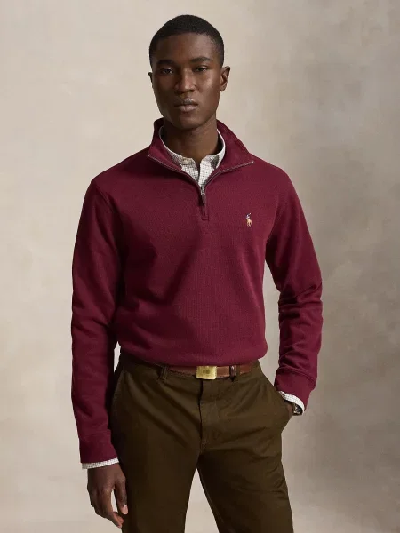 Polo Ralph Lauren Mikina Bordová červená