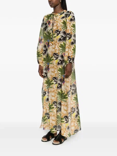 Rochie Anjuna cu imagine verde
