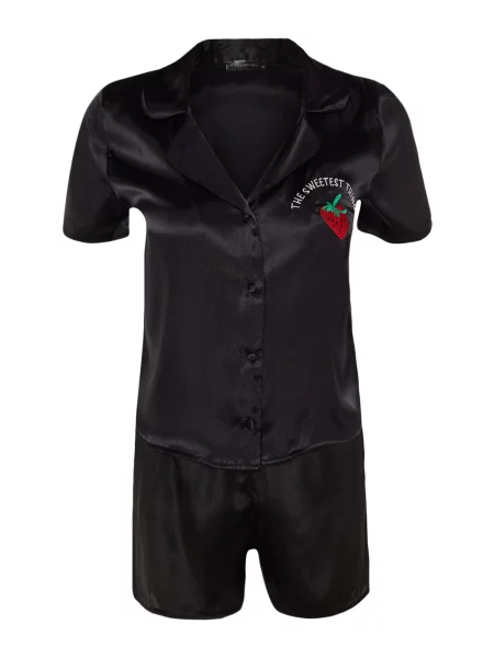 Pijamale Trendyol alb