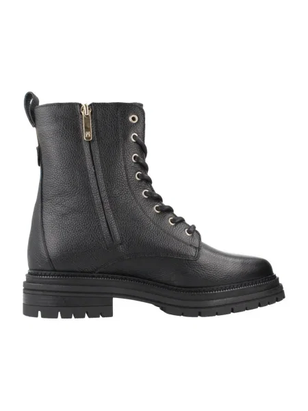Tommy Hilfiger De piele botine negru