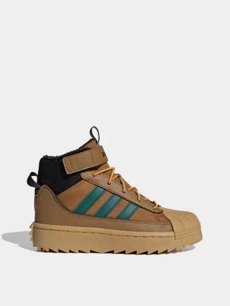 Детские кеды Adidas коричневые