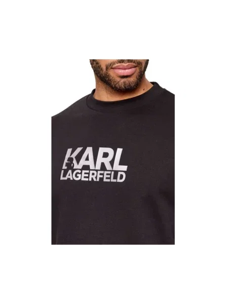 Bluza nierozpinana Karl Lagerfeld czarna