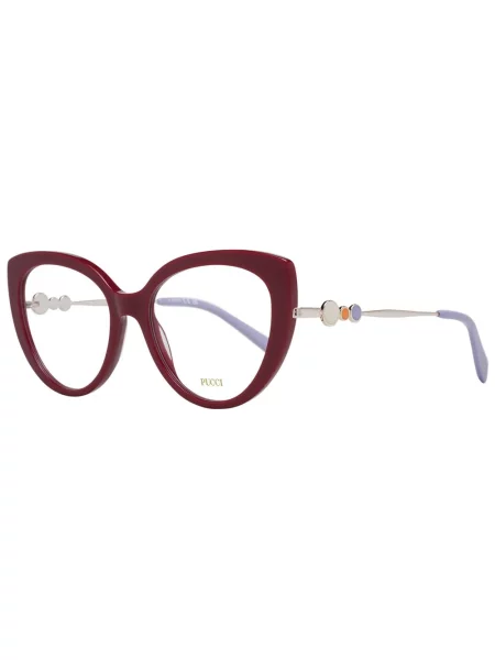 Okulary przeciwsłoneczne Emilio Pucci czerwone