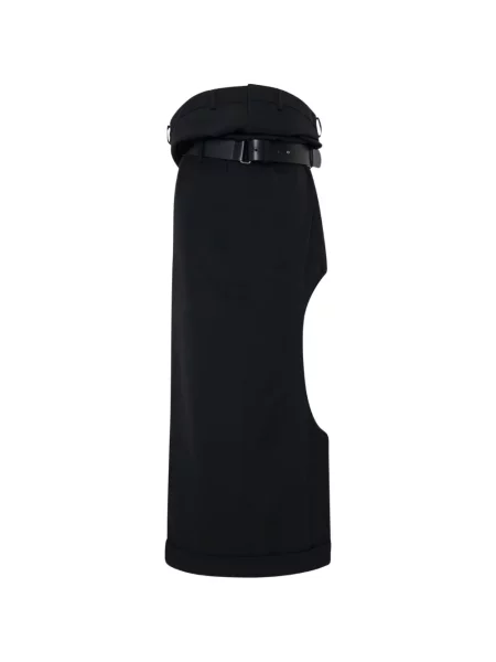 Fustă Junya Watanabe drapată negru