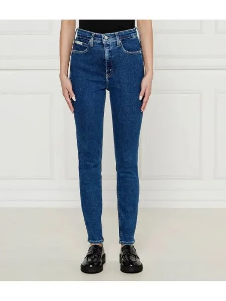 CALVIN KLEIN JEANS Farmer | Skinny fit | high rise kék
