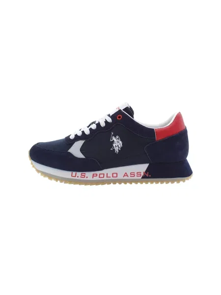 U.S. POLO ASSN. Nizke superge Cleef marine / rdeča črna
