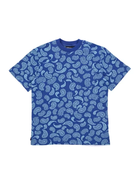 Koszulka The Hundreds z wzorem paisley niebieska