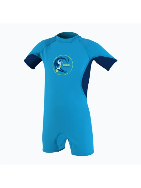 Gyermek UPF öltöny O'Neill Toddler O'Zone UV Spring sky/navy/lime. Méret: kék