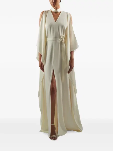 Cu centură rochie maxi Taller Marmo