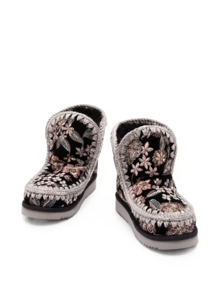 Botine Mou negru