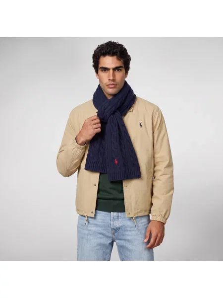 Fular Polo Ralph Lauren albastru
