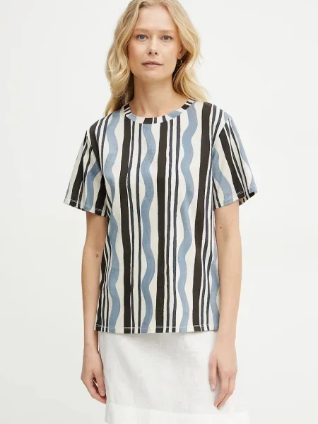 Weekend Max Mara Majica Cadine Pisana Regular Fit