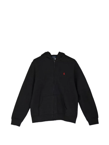 Bluza z kapturem dziecięca Polo Ralph Lauren niebieska