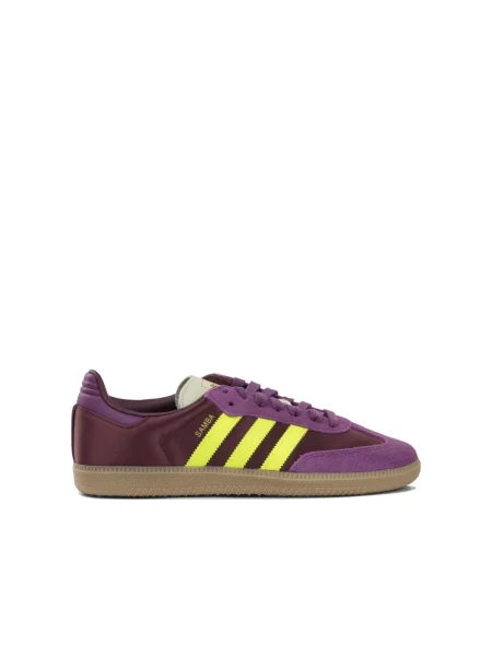 Sneakersy Adidas Originals zamszowe fioletowe