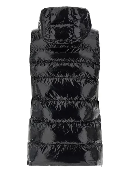 Vestă Pinko cu glugă negru