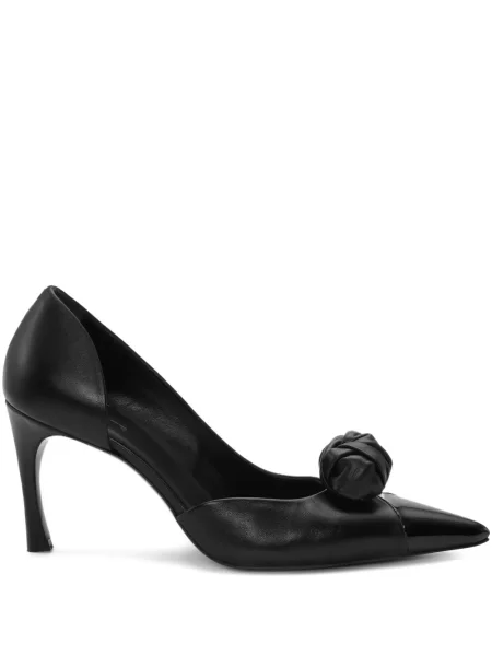 Pantofi cu toc Rotate Birger Christensen din piele negru
