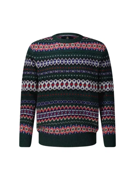 Barbour Sweter Case gruen zielony