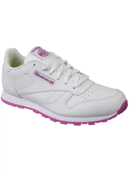 Buty sportowe dla dziewczynki Reebok Classic Leather białe