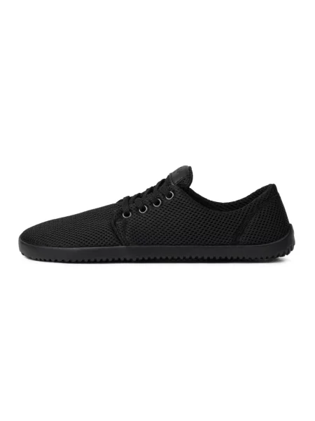 Ahinsa shoes Fűzős cipő fekete