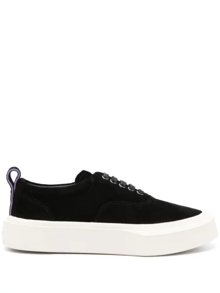 Sneakerși Eytys din piele de căprioară negru