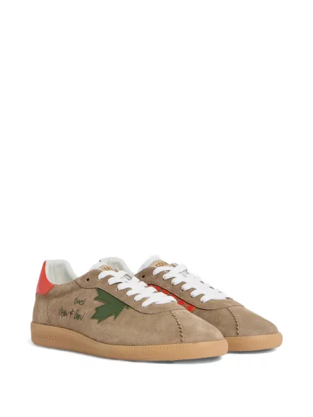 Sneakerși Dsquared2 cu șireturi din dantelă