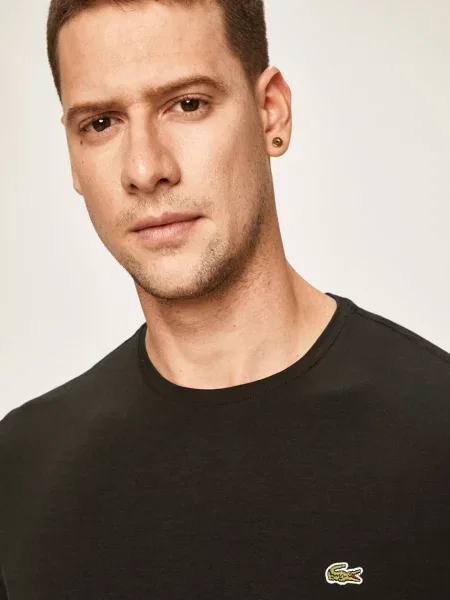 Lacoste Koszulka Lacoste czarna