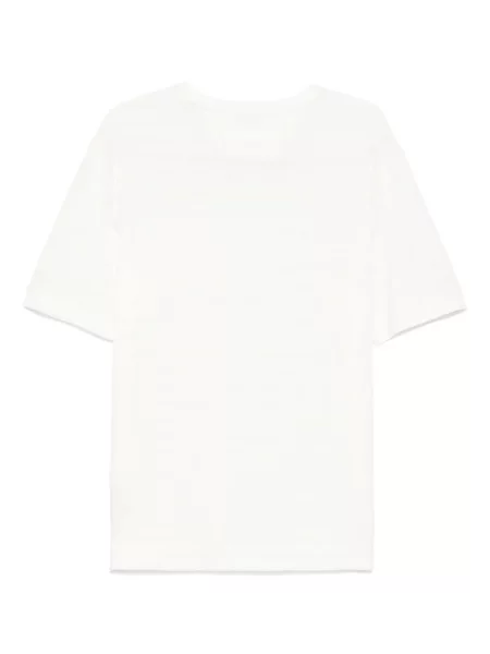 Tricou Zegna cu dungi alb