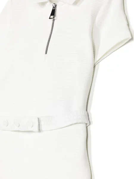 Sukienka dziecięca Moncler Enfant biała