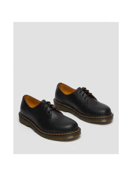 Półbuty Dr. Martens skórzane eleganckie czarne