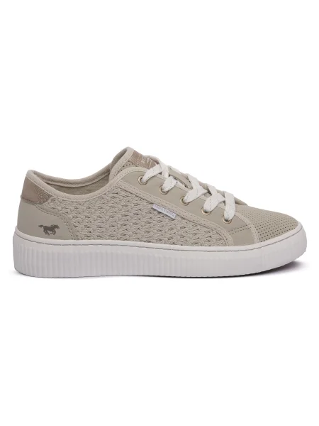 Pantofi Mustang bej