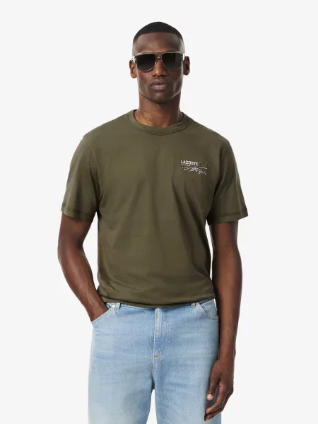 Футболка Lacoste зелений