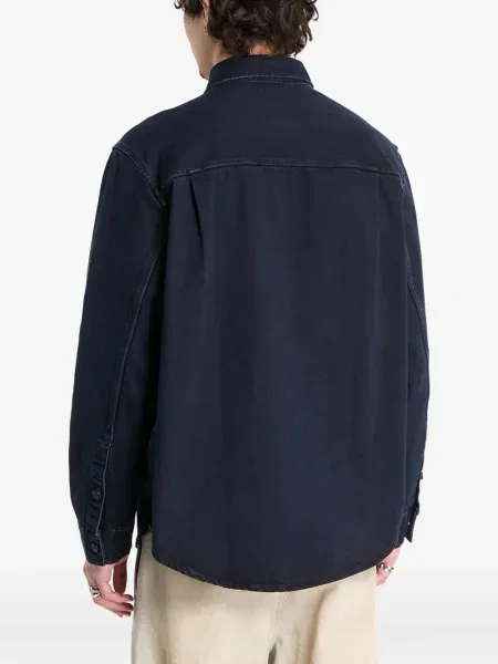 Риза Calvin Klein камъни синьо