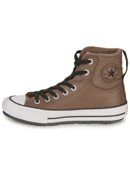 Botine copii Converse maro