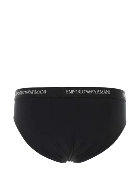 Chiloți Emporio Armani din jerseu negru