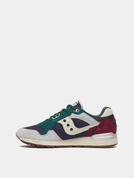 Замшевые повседневные кроссовки Saucony синие