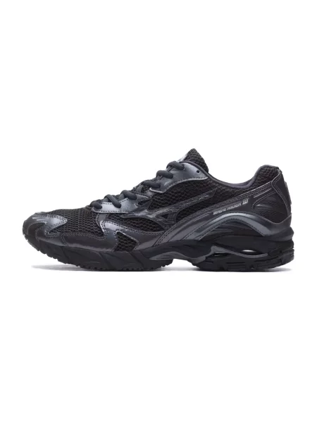 Sneakersy Mizuno skórzane czarne