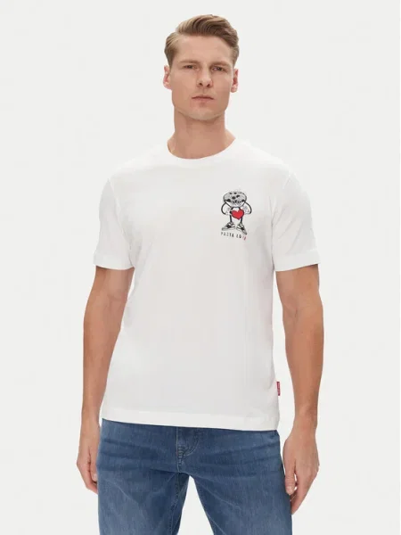 JOOP! Jeans Tricou 15 Modern Fit alb