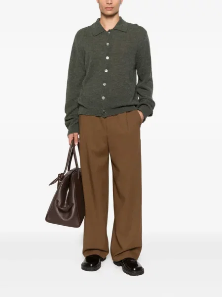 Pantaloni Ami Paris maro