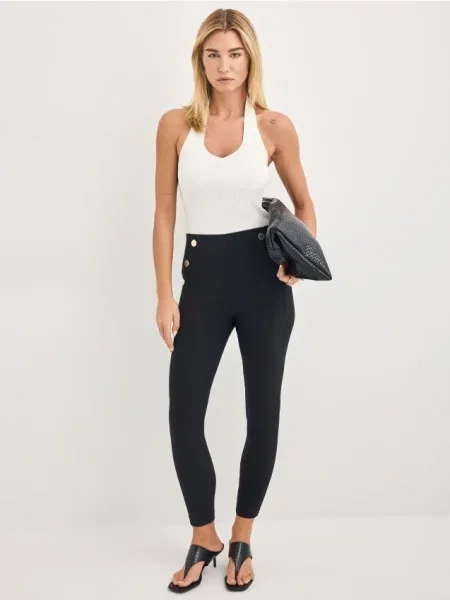 Mohito Skinny kelnės juoda
